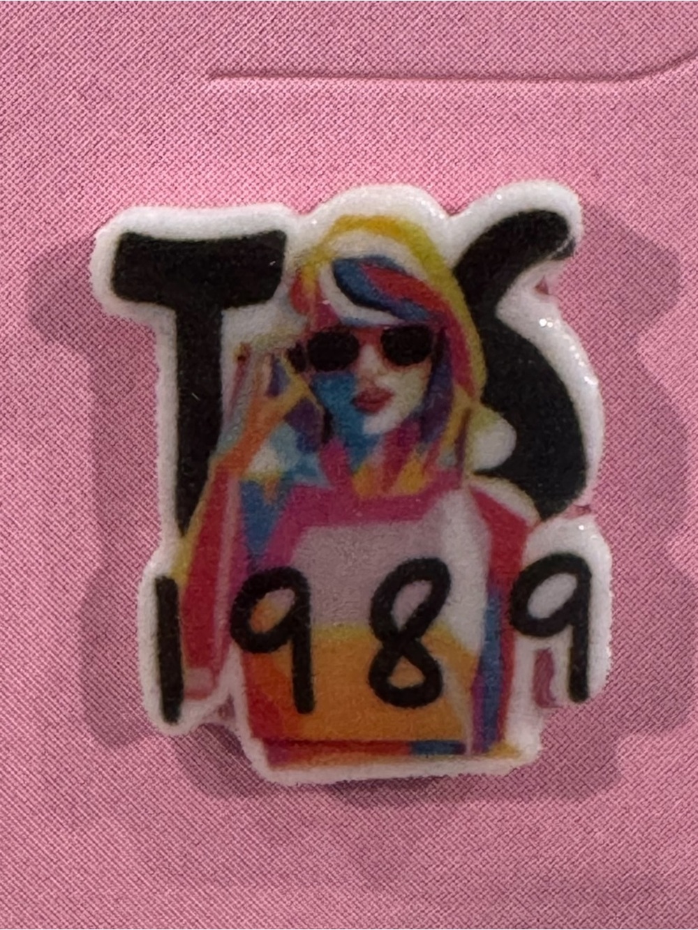 Colorful 1989 Pop Art Pin - Swiftie Sunglass
